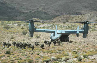 Picture of the V-22 Osprey.