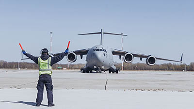 Boeing teams helping enable C-17 customers' COVID-19 missions