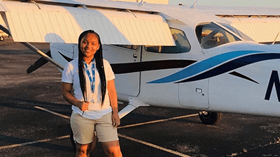 Boeing helps teen pilot achieve her dream