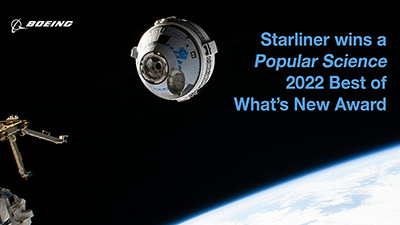 Starliner approaching the International Space Station during OFT-2 (Photo: NASA)