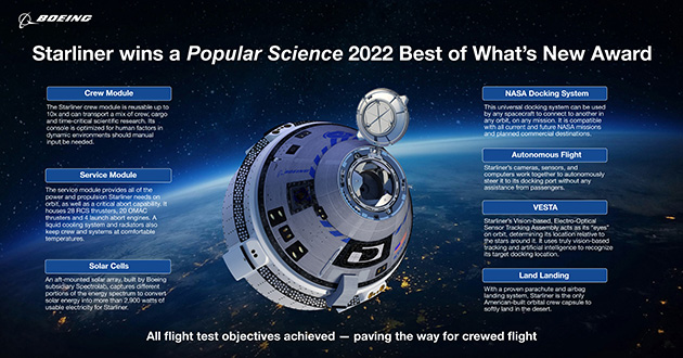 The systems that make Starliner unique.