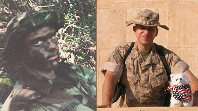 Two Marines and the KC-46 supply chain