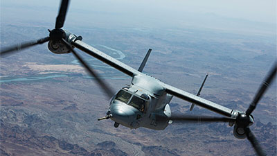 V-22 Osprey in flight