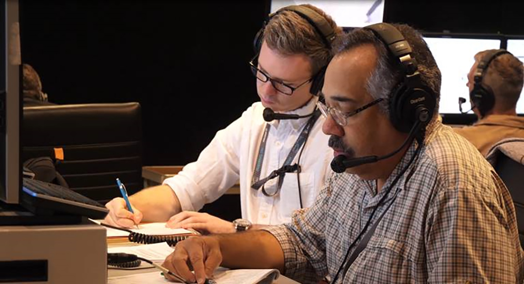 Chris Blanc, test conductor with Boeing Test & Evaluation
