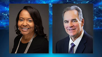 Image of Carla Davis-Madgett and Michael P. Delaney