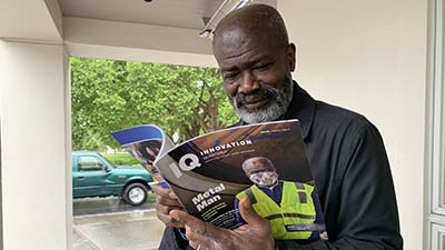 A Boeing engineer sees himself on the cover of IQ