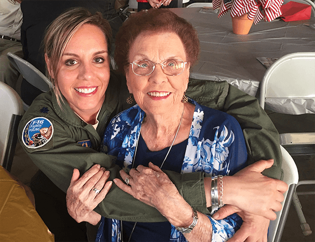 Caroline Jensen and Nell Bright together