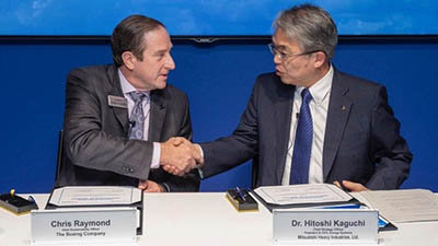 Boeing to partner with Mitsubishi Heavy Industries 