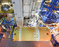 Picture of the Boeing Space Launch System component.