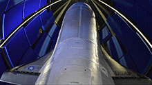 Wallpaper picture of X-37B.