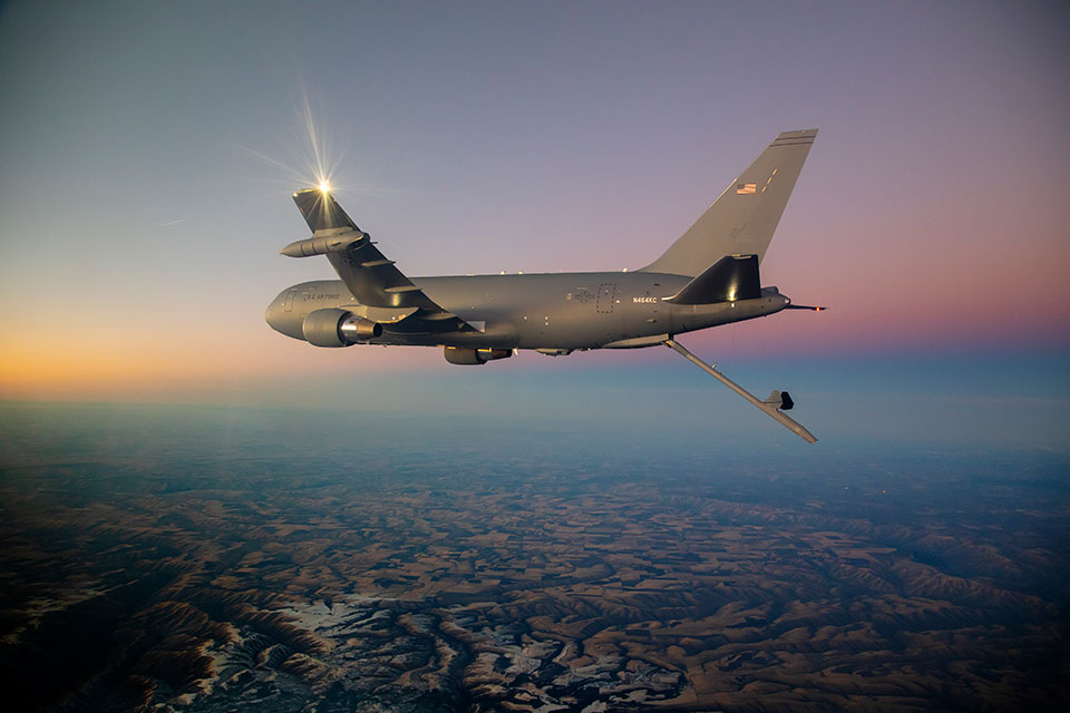 With multi-mission capability for aerial refueling, cargo and passenger transportation, aeromedical evacuation support, and data connectivity at the tactical edge, the KC-46A enables rapid air mobility, global reach and Agile Combat Employment.